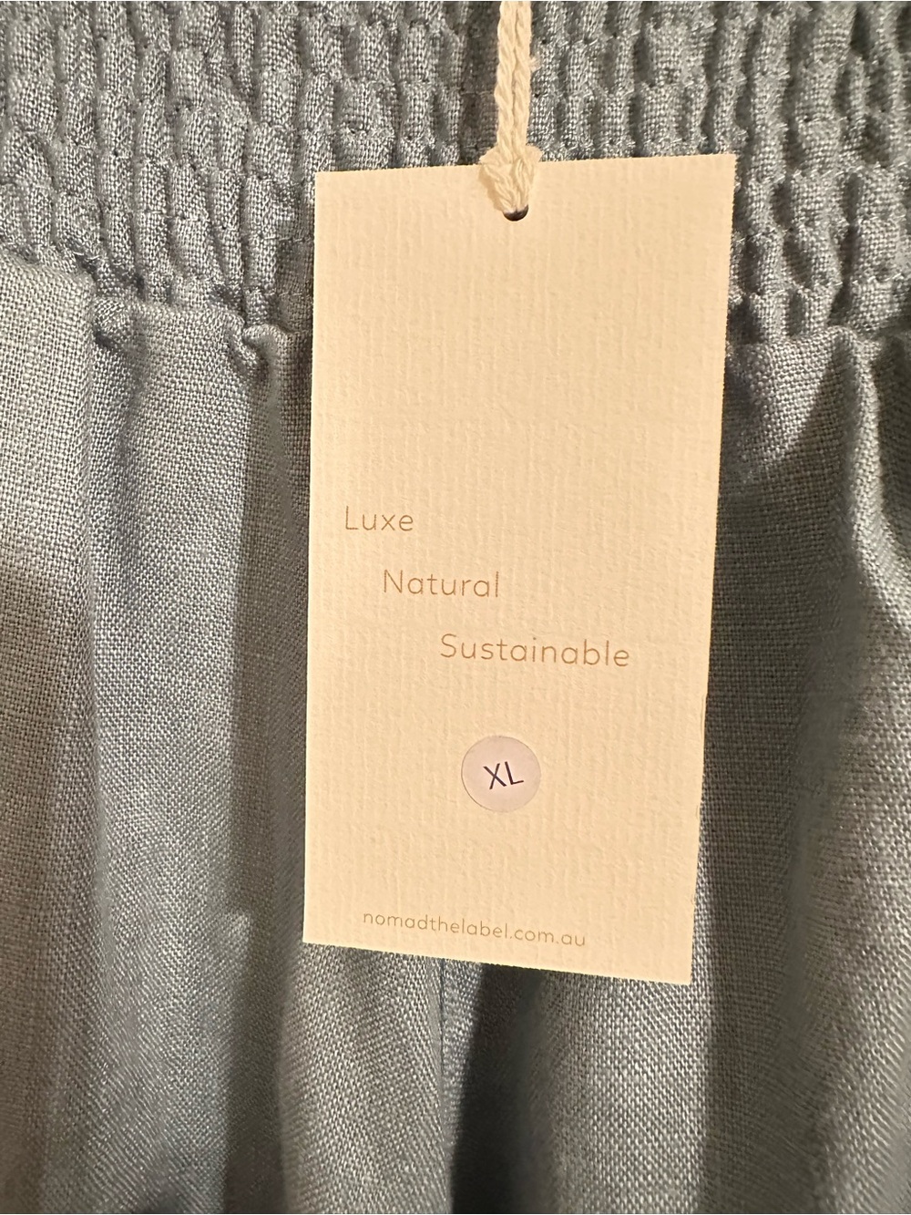 NWT NOMAD SADHU FRENCH LINEN PANTS - Picture 8 of 9